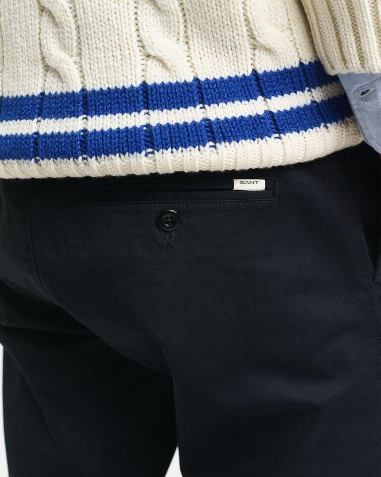 Gant Pantalones chinos Slim Fit de sarga Mejor oferta