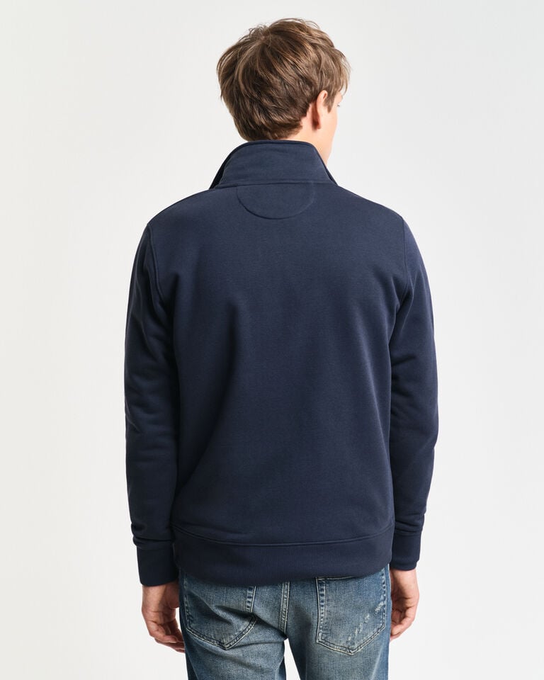 Gant Sudadera Shield con media cremallera Precio de fábrica