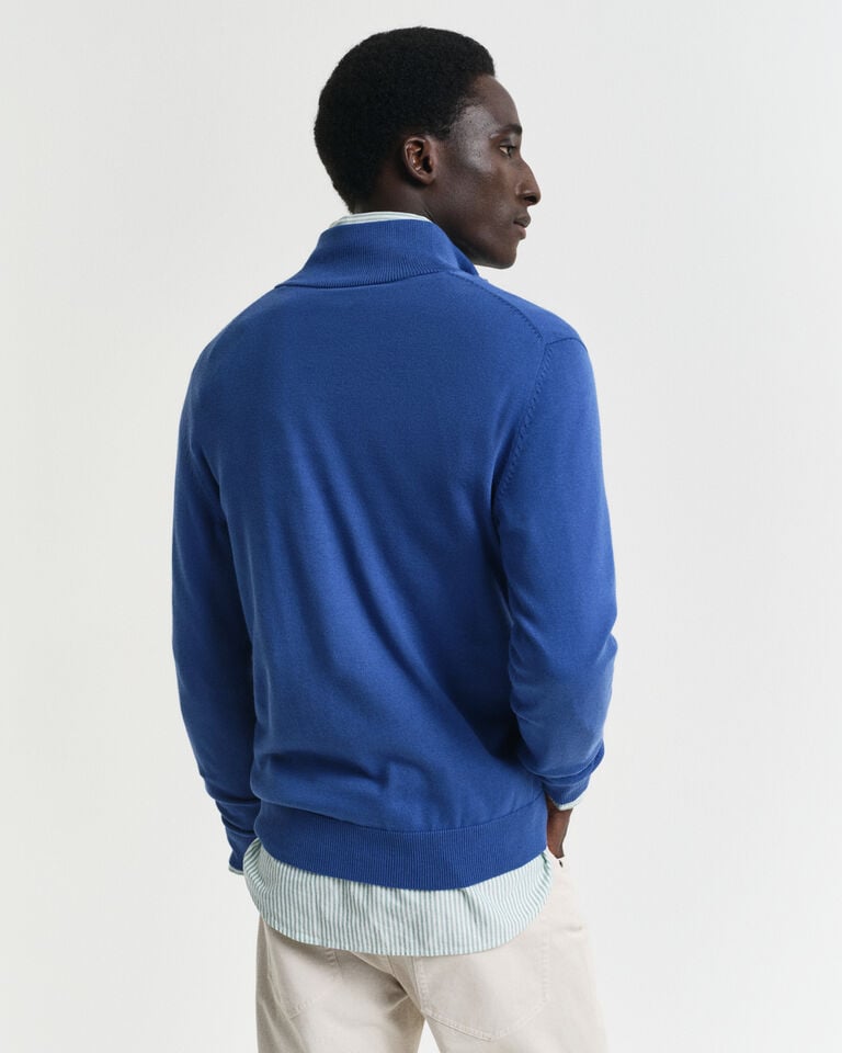 Gant Jersey clásico de algodón con media cremallera Precios de Black Friday