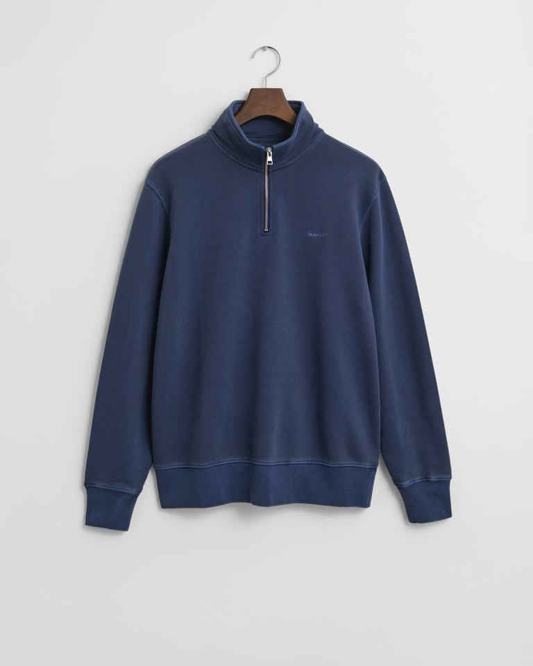 Gant Sudadera Sunfaded con media cremallera