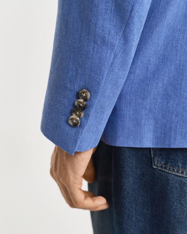 Gant Chaqueta de traje Slim Fit de algodón y lino Oferta especial