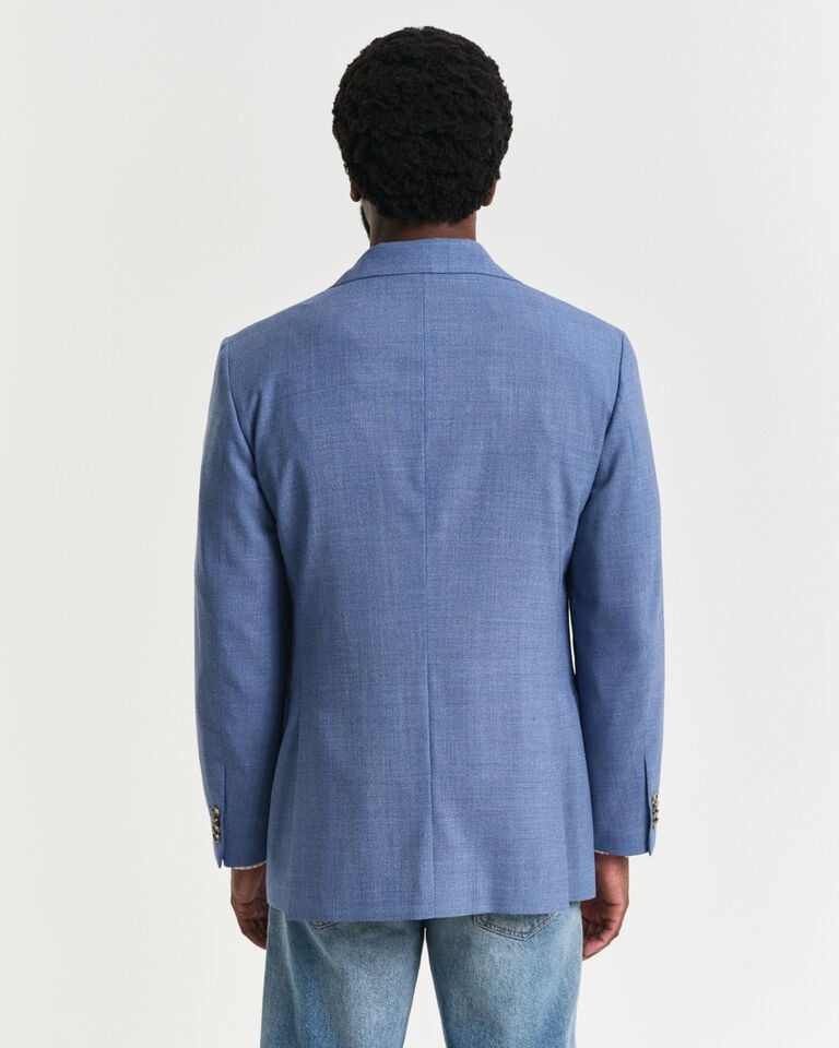 Gant Chaqueta de traje Regular Fit de lana mouliné ÚLTIMAS EDICIONES