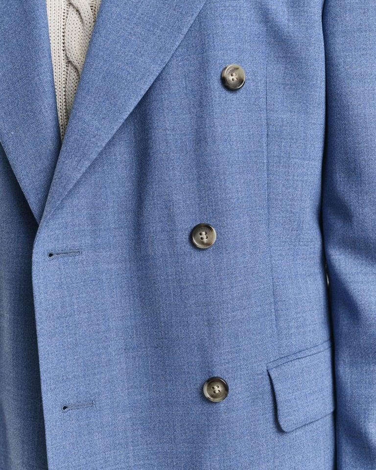 Gant Chaqueta de traje Regular Fit de lana mouliné ÚLTIMAS EDICIONES