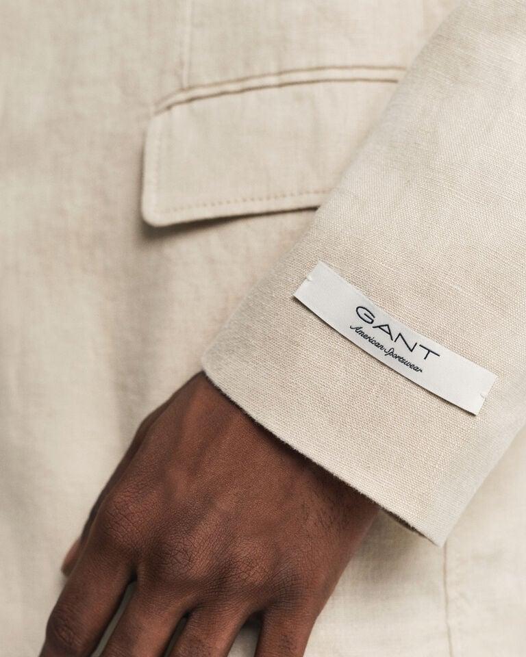 Gant Americana Regular Fit de lino Garment Dyed Promoción por tiempo limitado