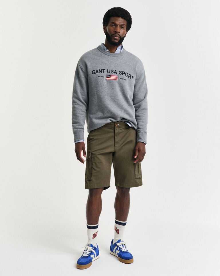 Gant Pantalones cortos cargo Relaxed Fit de sarga