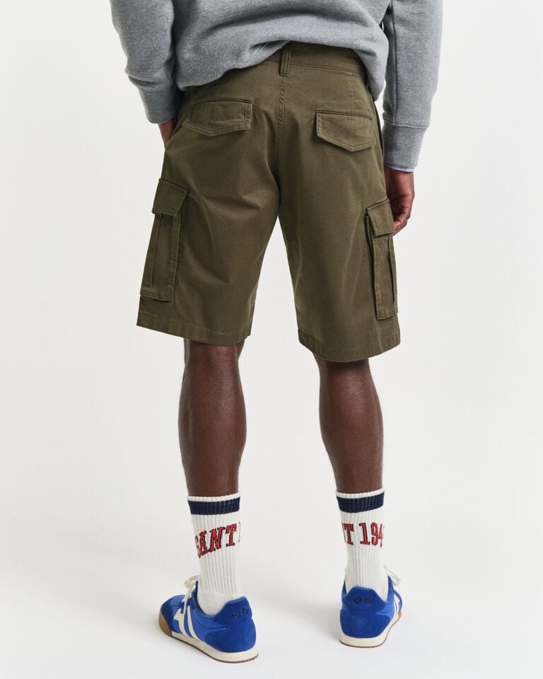 Gant Pantalones cortos cargo Relaxed Fit de sarga Precios de Black Friday