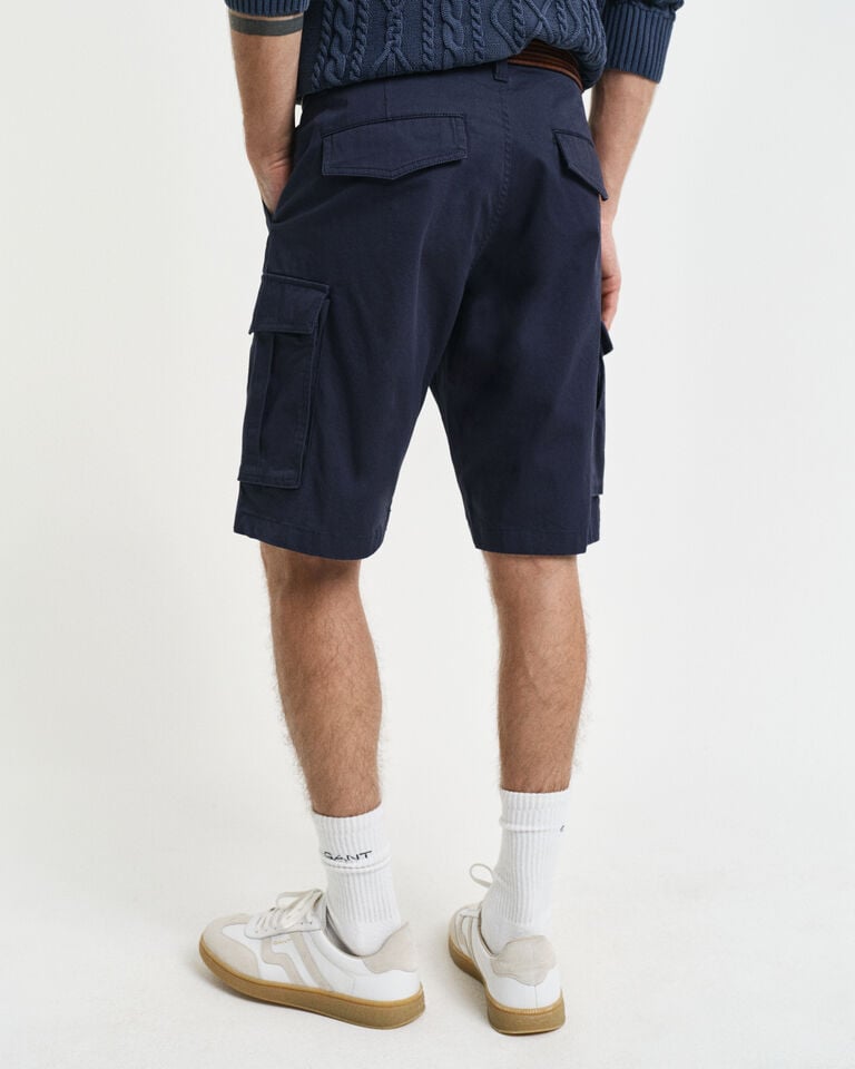 Gant Pantalones cortos cargo Relaxed Fit de sarga En oferta