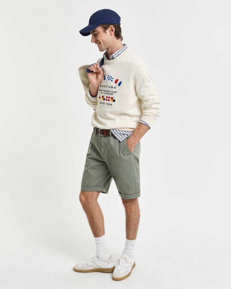 Gant Pantalones chinos cortos Regular Fit Sunfaded Ofertas especiales