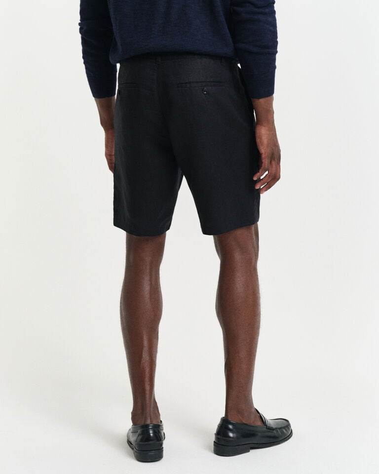 Gant Pantalones cortos Relaxed Fit de lino con cordón ajustable En línea