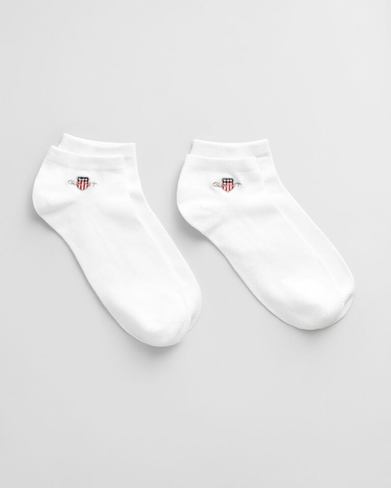 Gant Paquete de dos pares de calcetines tobilleros Shield