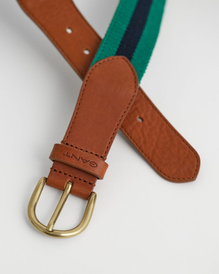 Gant Cinturón tejido a rayas Descuento por venta flash