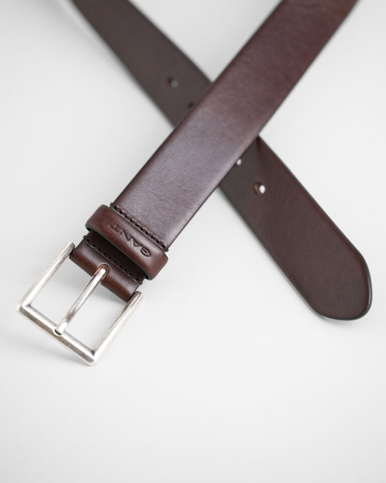 Gant Cinturón de piel clásico Precio ultrabajo