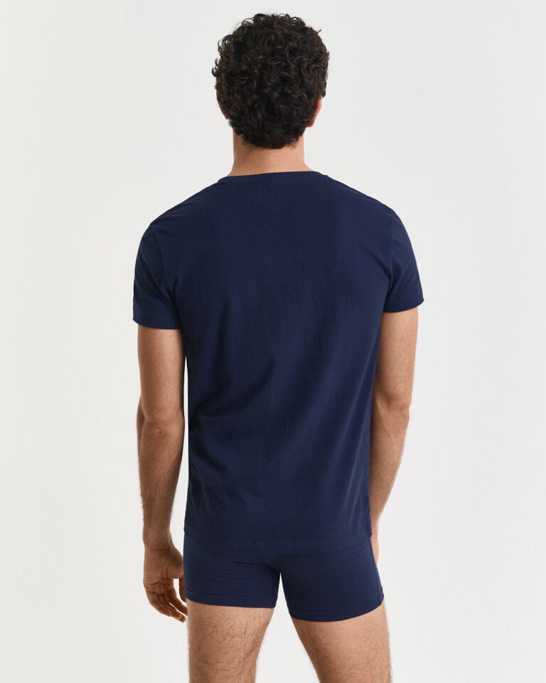 Gant Paquete de dos camisetas de cuello redondo Descuento
