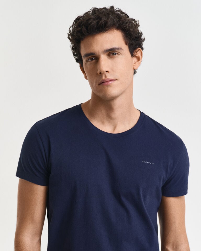 Gant Paquete de dos camisetas de cuello redondo Descuento