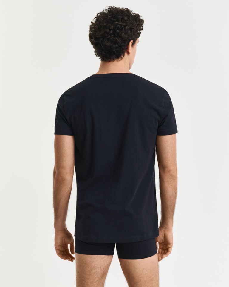 Gant Paquete de dos camisetas de cuello redondo Tienda
