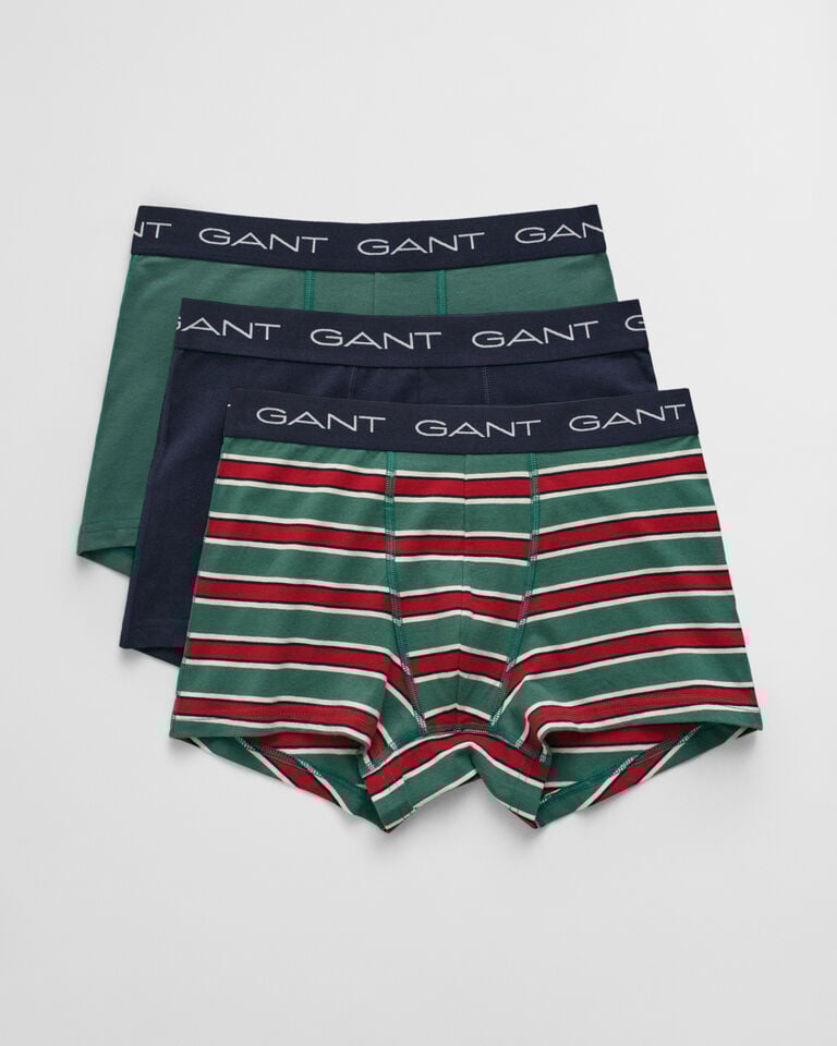 Gant Caja de regalo con tres bóxers de rayas Rugger Oferta especial
