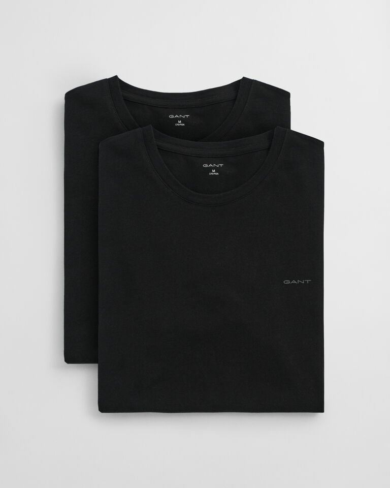 Gant Paquete de dos camisetas de cuello redondo