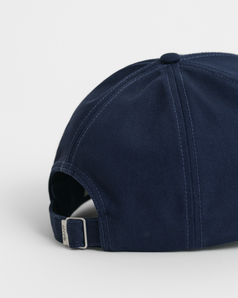 Gant Gorra de sarga de algodón Shield con corona alta Rebajas