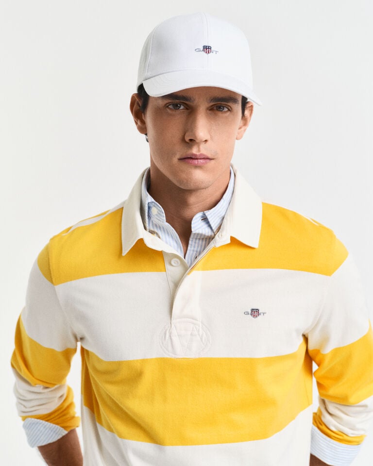 Gant Gorra de sarga de algodón Shield con corona alta