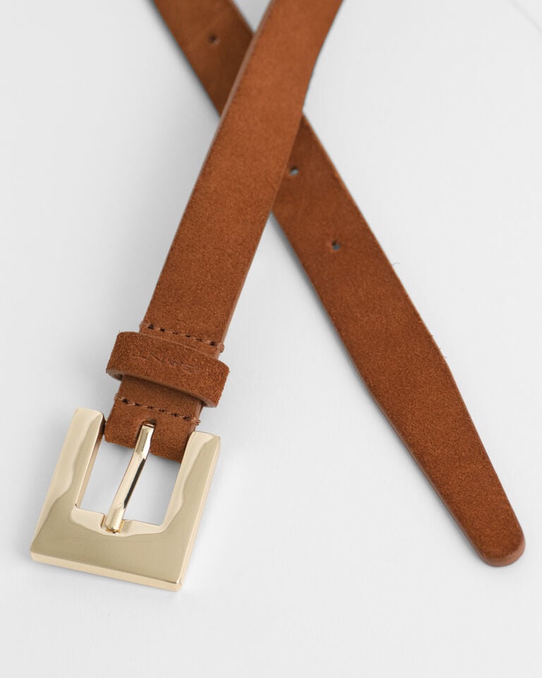 Gant Cinturón fino de ante Venta caliente