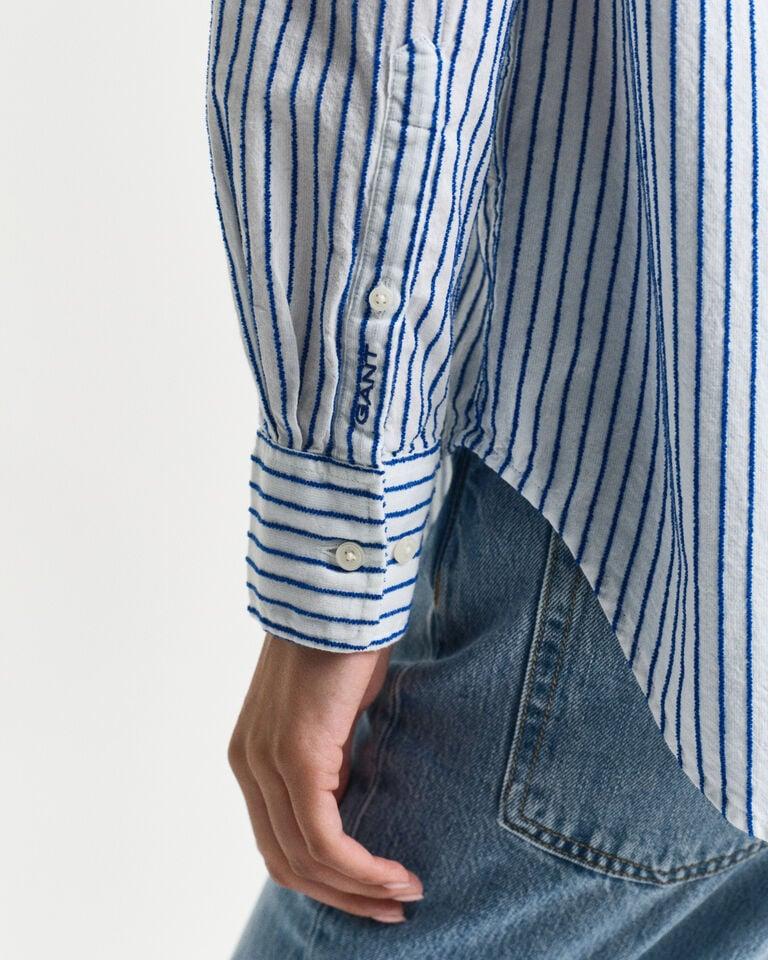 Gant Camisa Relaxed Fit a rayas con textura Rebajas online