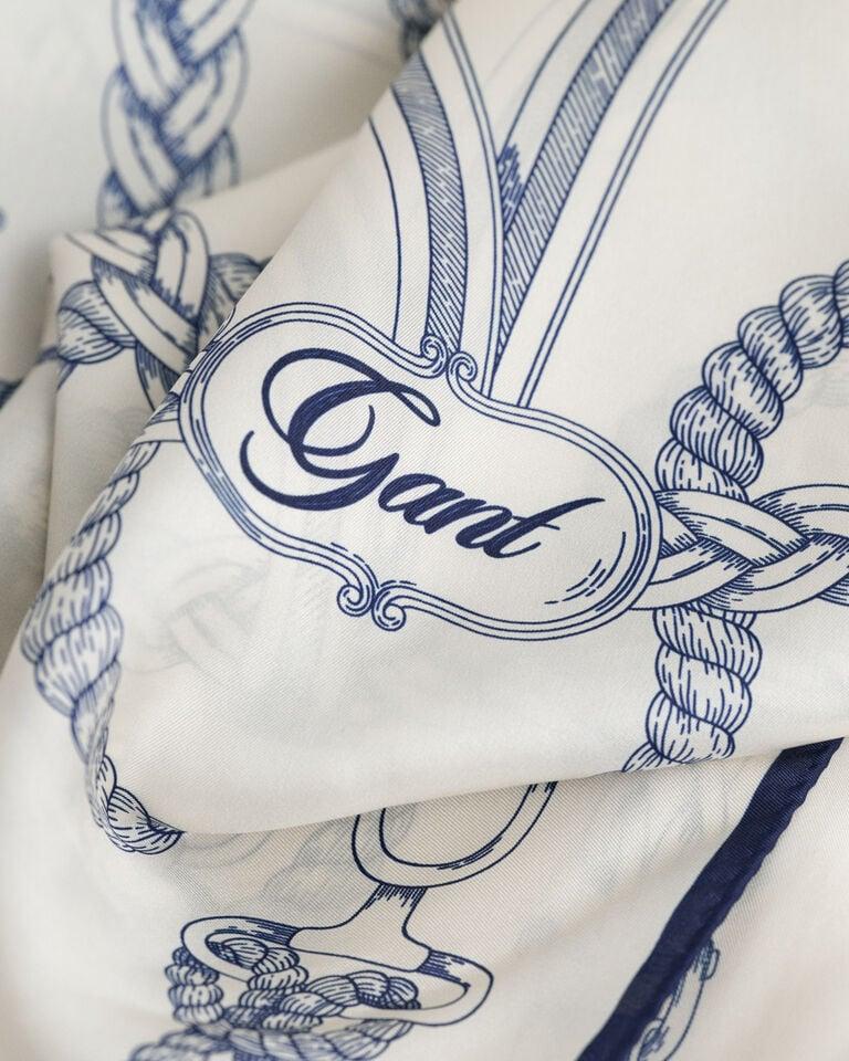 Gant Pañuelo de seda con estampado Sailing Promoción por tiempo limitado