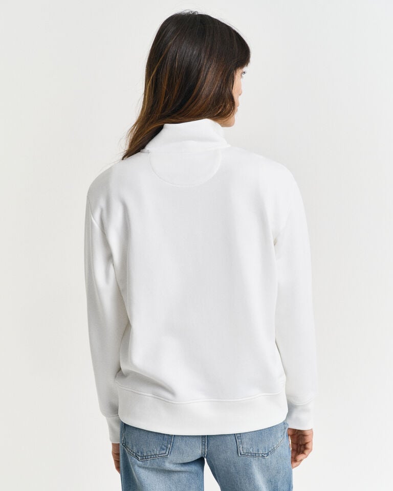 Gant Sudadera Shield con media cremallera Superdescuento
