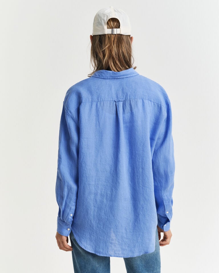 Gant Camisa Relaxed Fit de lino Ofertas especiales