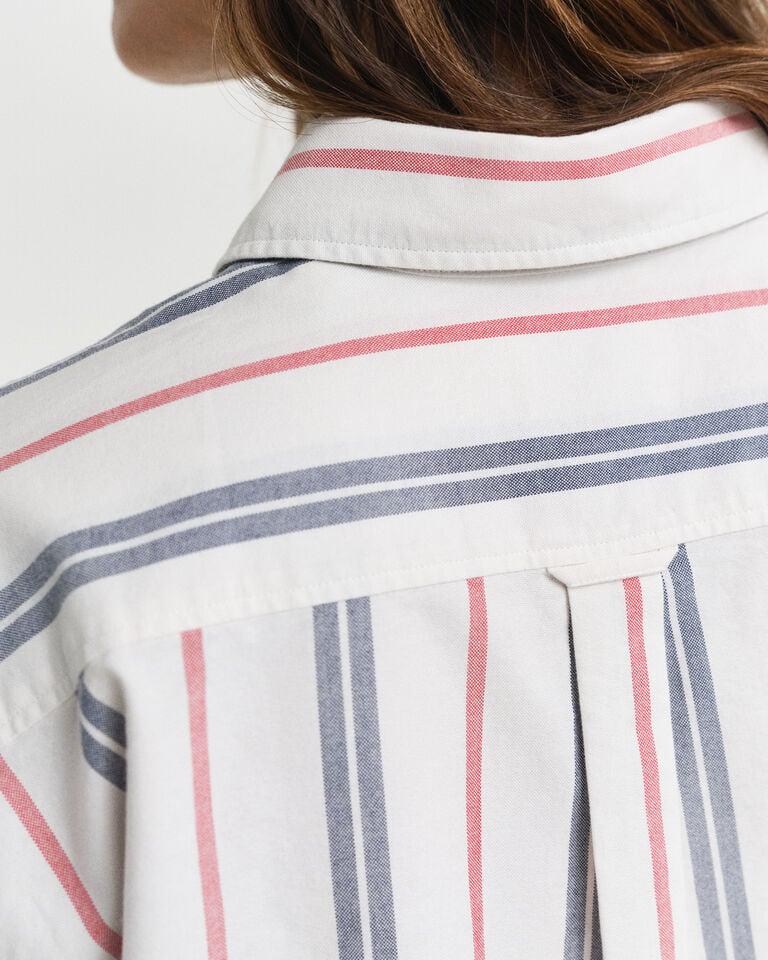 Gant Camisa Oxford Relaxed Fit a rayas Archive Grandes ahorros
