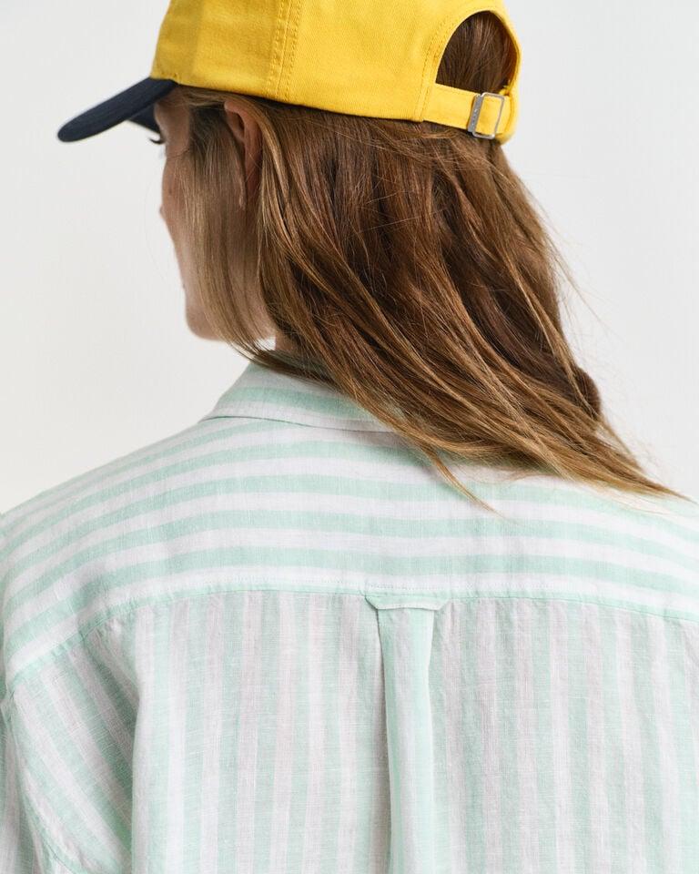 Gant Camisa Relaxed Fit de lino a rayas Rebajas de fin de temporada