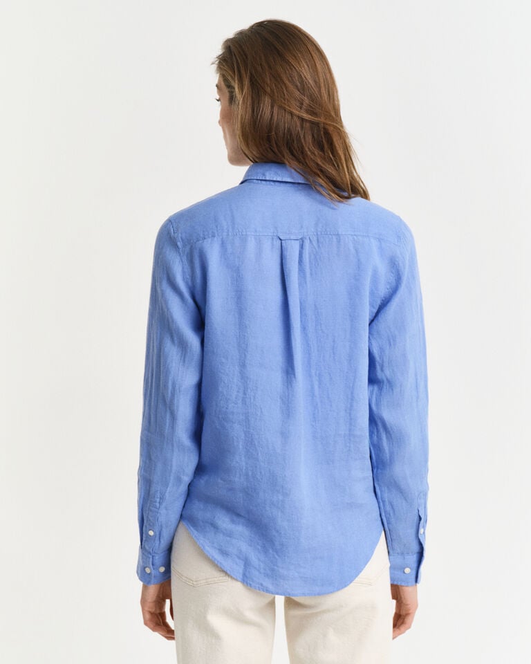 Gant Camisa Regular Fit de lino Outlet