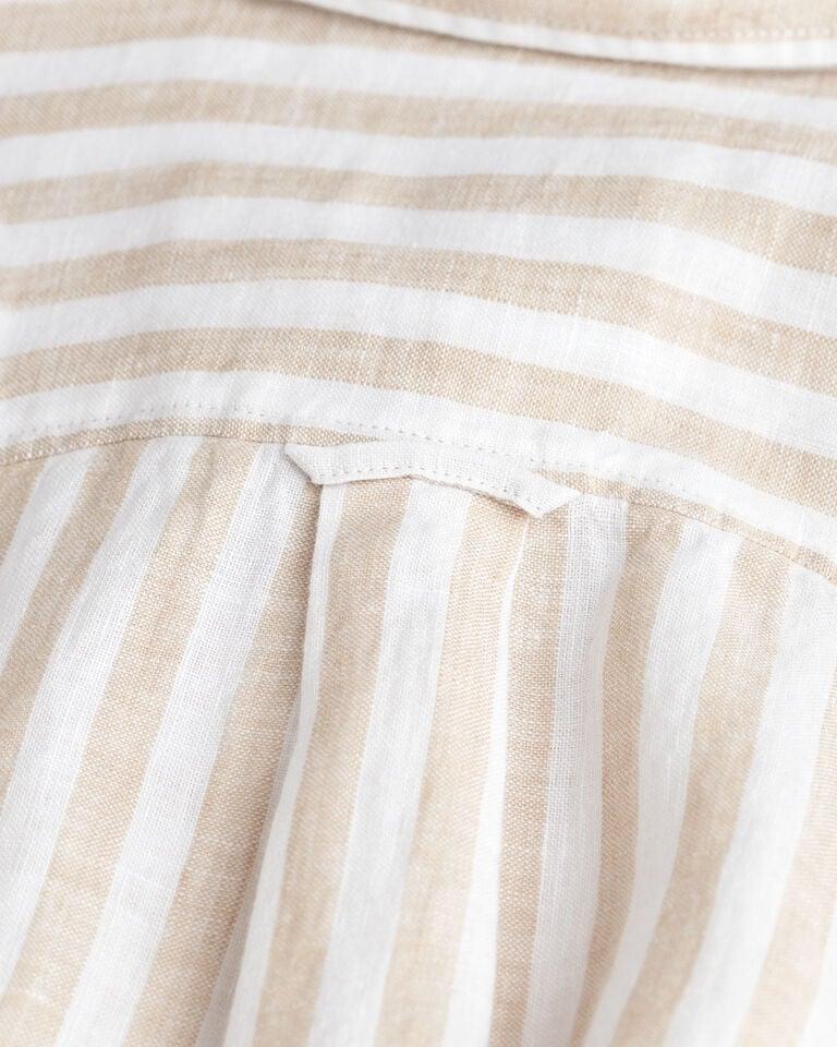 Gant Camisa Relaxed Fit de lino a rayas Rebajas