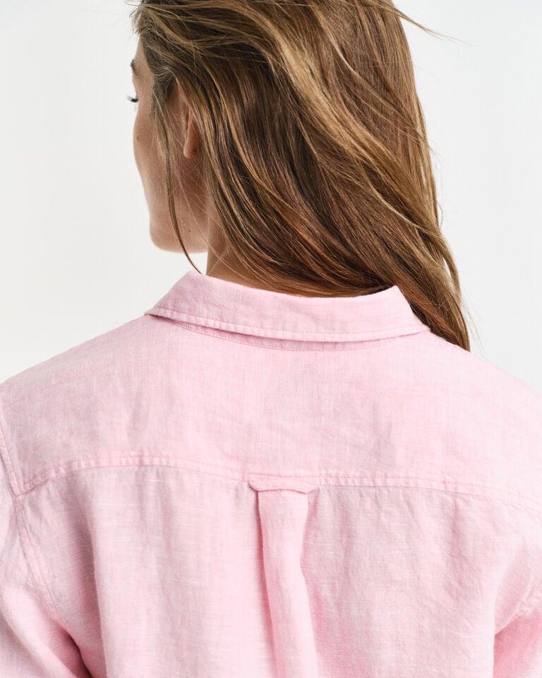 Gant Camisa Regular Fit de lino Ofertas