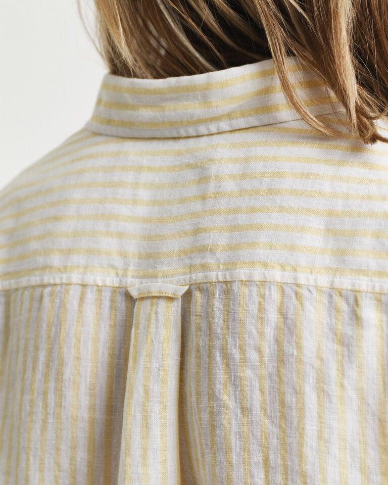 Gant Camisa Regular Fit de lino a rayas Los más vendidos