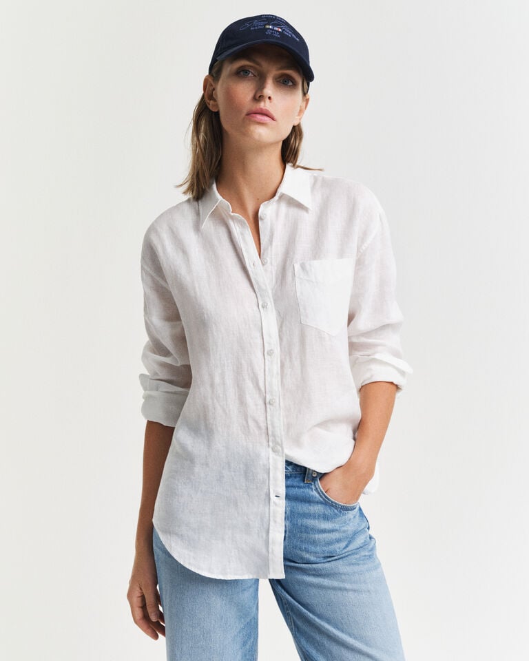 Gant Camisa Relaxed Fit de lino Tienda