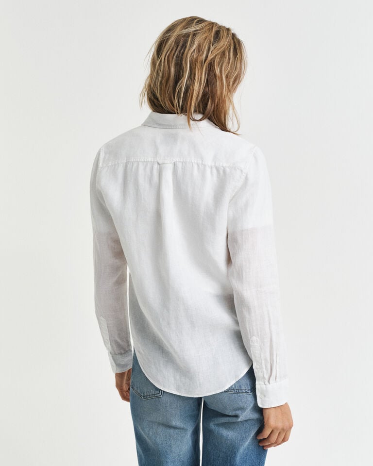 Gant Camisa Regular Fit de lino Tienda