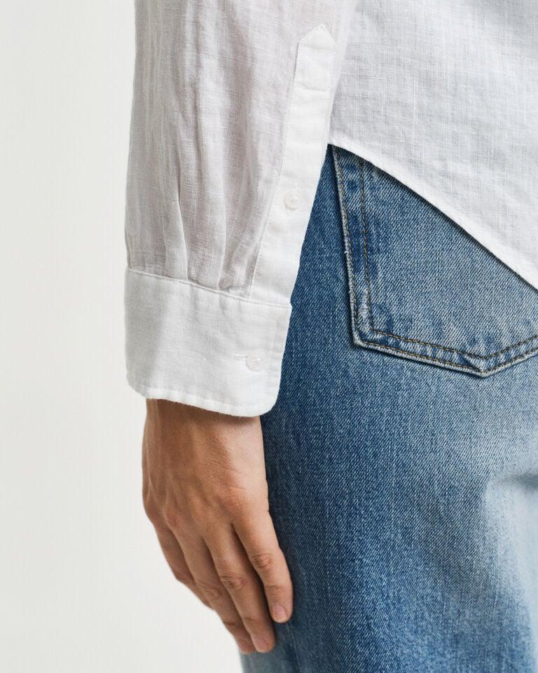Gant Camisa Regular Fit de lino Tienda