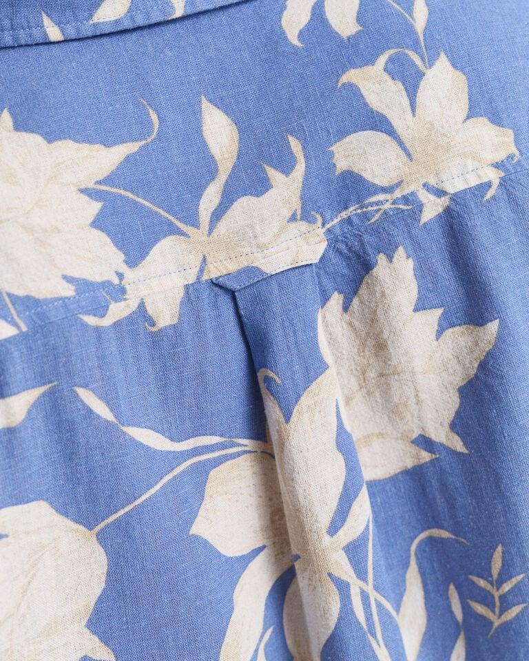 Gant Camisa Regular Fit de lino con estampado floral Rebajas online
