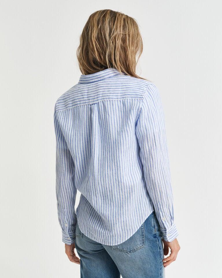 Gant Camisa Regular Fit de lino a rayas ÚLTIMAS EDICIONES