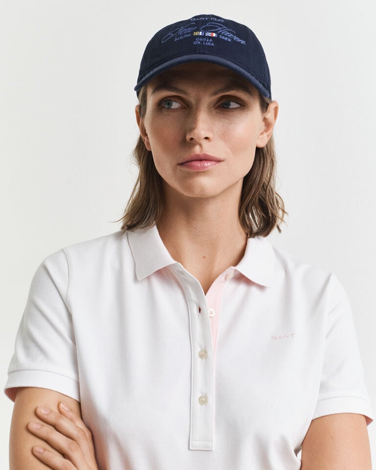 Gant Polo de piqué con cuello Contrast Envío internacional gratuito