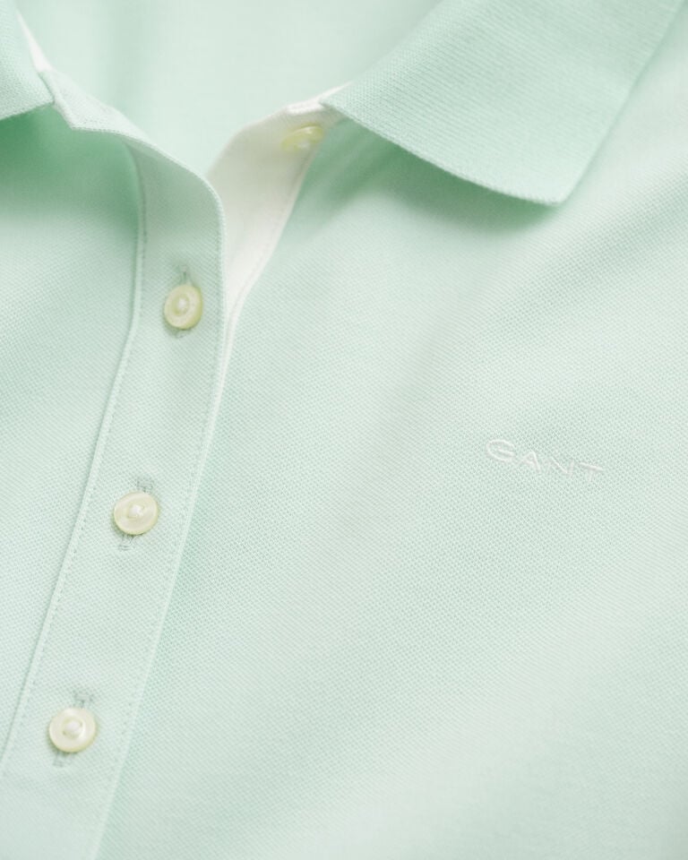 Gant Polo de piqué con cuello Contrast Tienda de fábrica