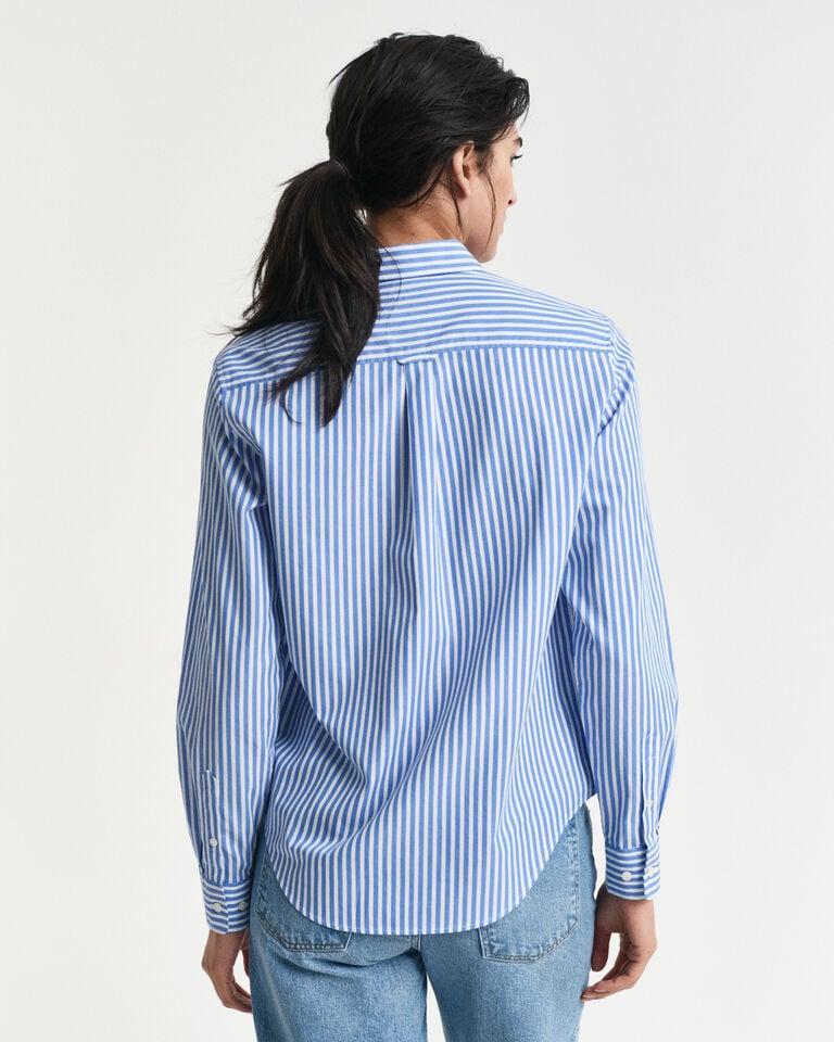 Gant Camisa Regular Fit de popelina a rayas Precios de Black Friday