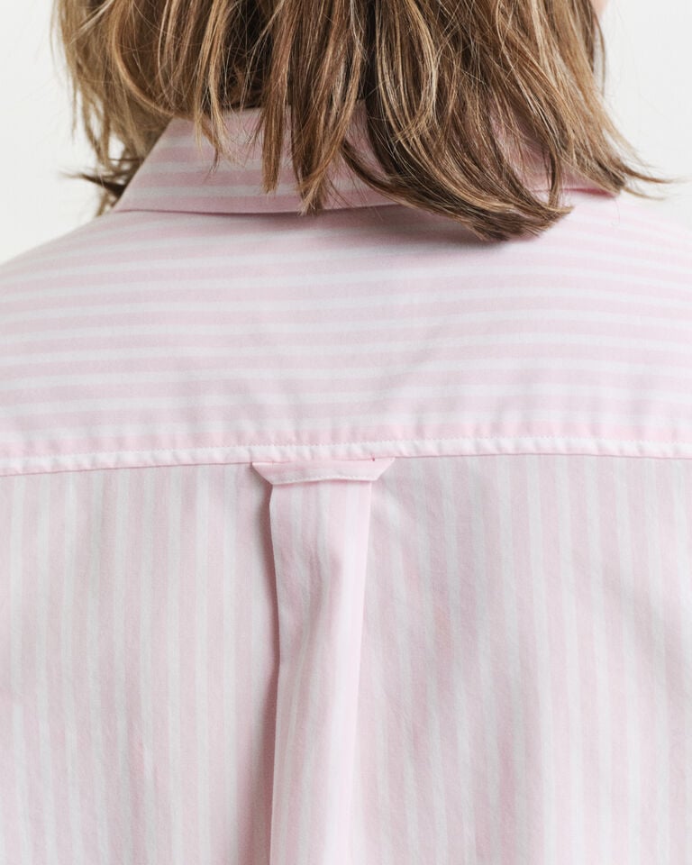 Gant Camisa Regular Fit de popelina a rayas Descuentos del mes