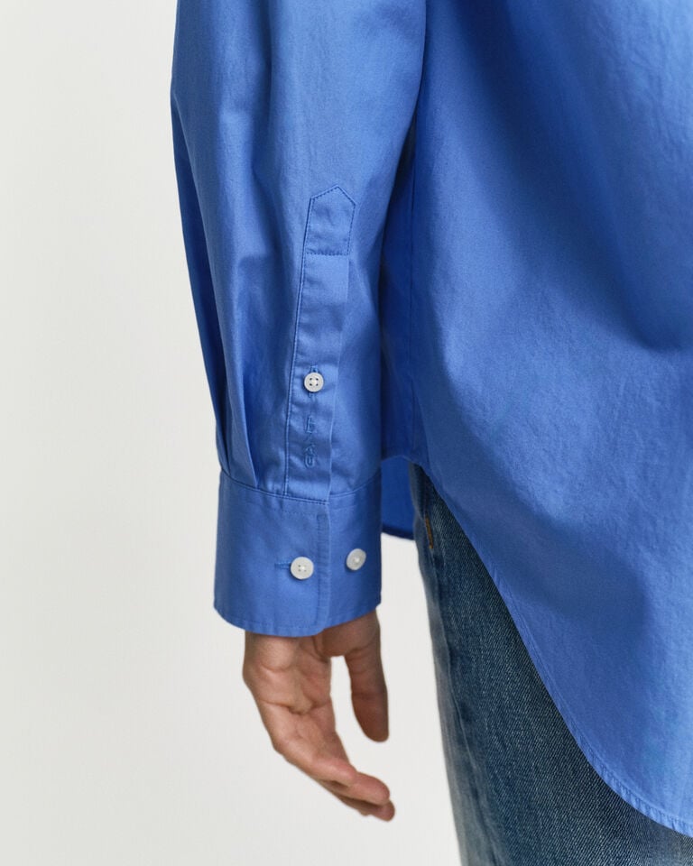 Gant Camisa Relaxed Fit de popelina Descuento por venta flash
