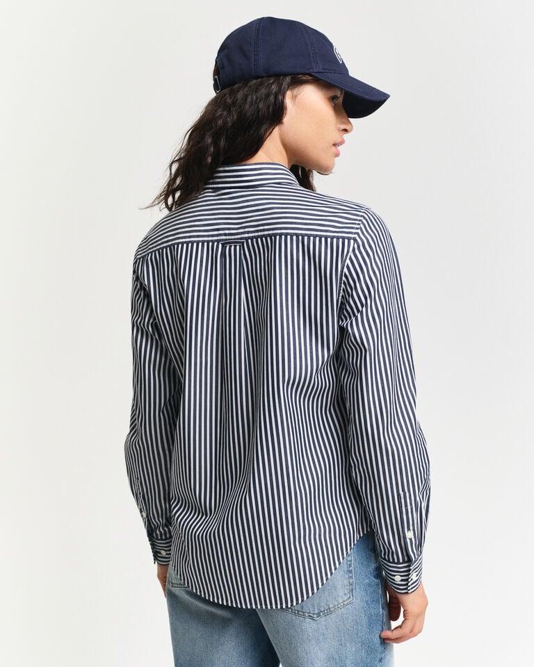 Gant Camisa Regular Fit de popelina a rayas Ofertas de temporada