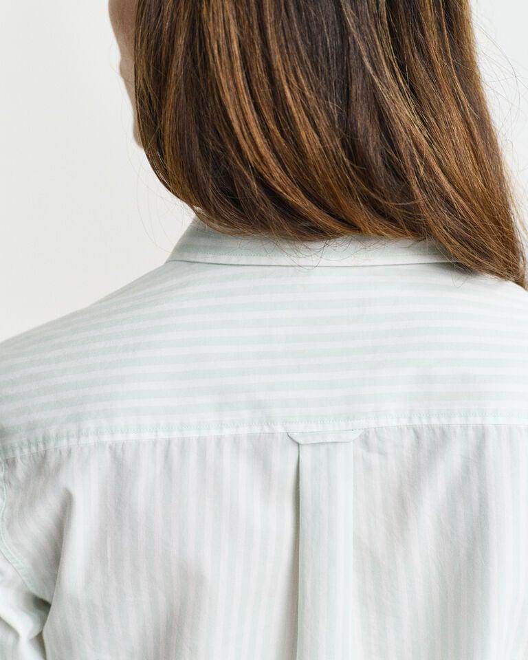 Gant Camisa Regular Fit de popelina a rayas Rebajas de fin de temporada