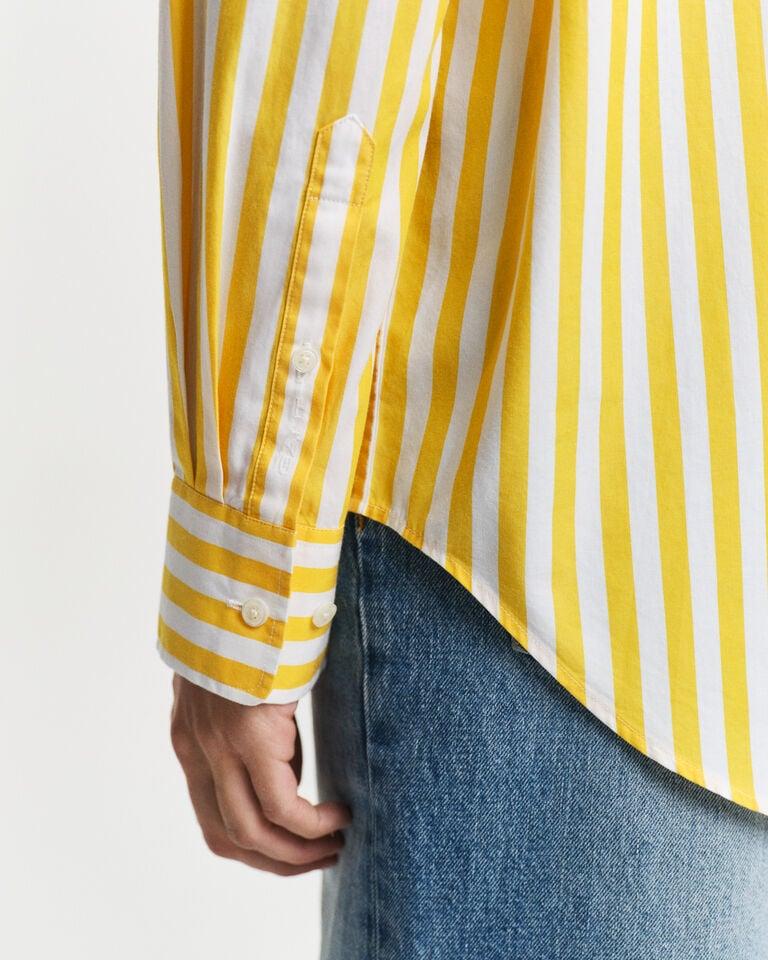 Gant Camisa de popelina clásica de rayas Relaxed Fit Devoluciones gratuitas