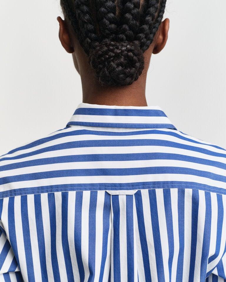 Gant Camisa de popelina a rayas anchas Regular Fit Outlet