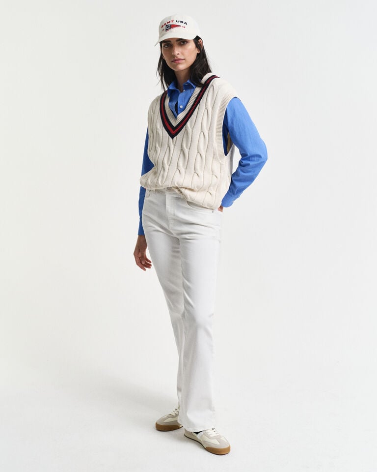 Gant Camisa de popelina clásica Regular Fit Outlet online