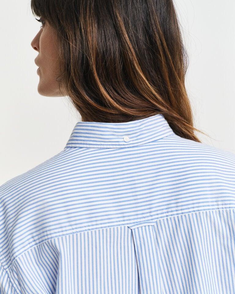 Gant Camisa Oxford Relaxed Fit Luxury a rayas Ofertas